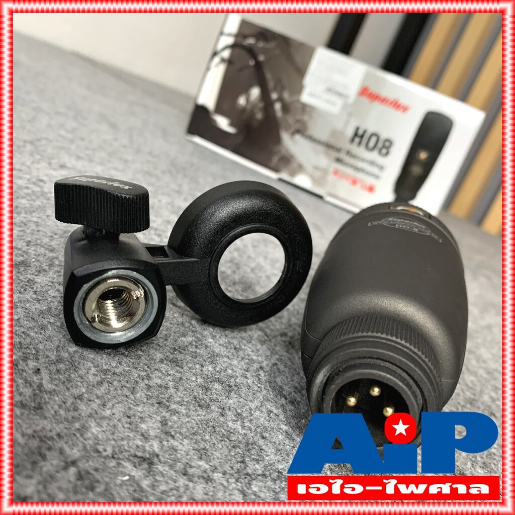 SUPERLUX HO8 ไมค์สตูดิโอ HO-8 ไมค์อัดเสียง HO 8 ไมค์สาย คอนเด็นเซอร์ ไมค์คอนเดนเซอร์ Mic Condenser ไมค์โครโฟน ราคา ถูกที่สุด ดีลบีเคเค แกลเลอรีภาพที่ 8