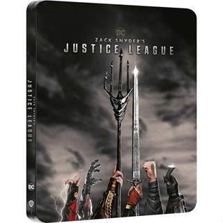 [Pre-Order] Zack Snyders Justice League (ความยาว 4ชม.) (4K Blu-ray Steelbook แผ่นแท้)