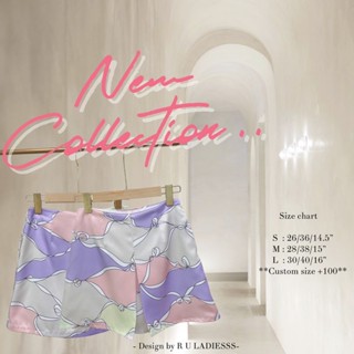 Ribbon silk skirt 🎀 | กางเกงกระโปรงผ้าสวยมาก
