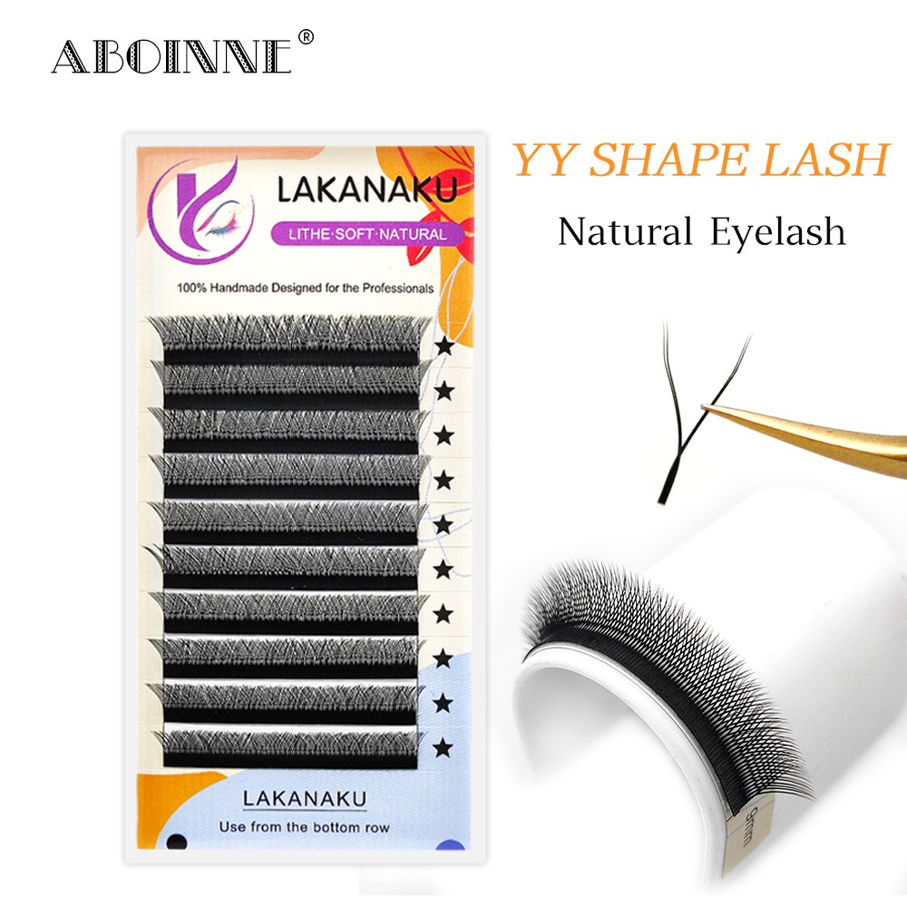 Lakanaku yy ต่อขนตา, รูปร่าง y, ขนตาปลอม, ต่อขนตา, ขนตา yy