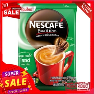 เนสกาแฟเบลนดแอนบรูเอสเปรสโซโรสต์15.8กX9ซNESCAFE BLENDANDBREW ESPRESSO 15.8GX9S