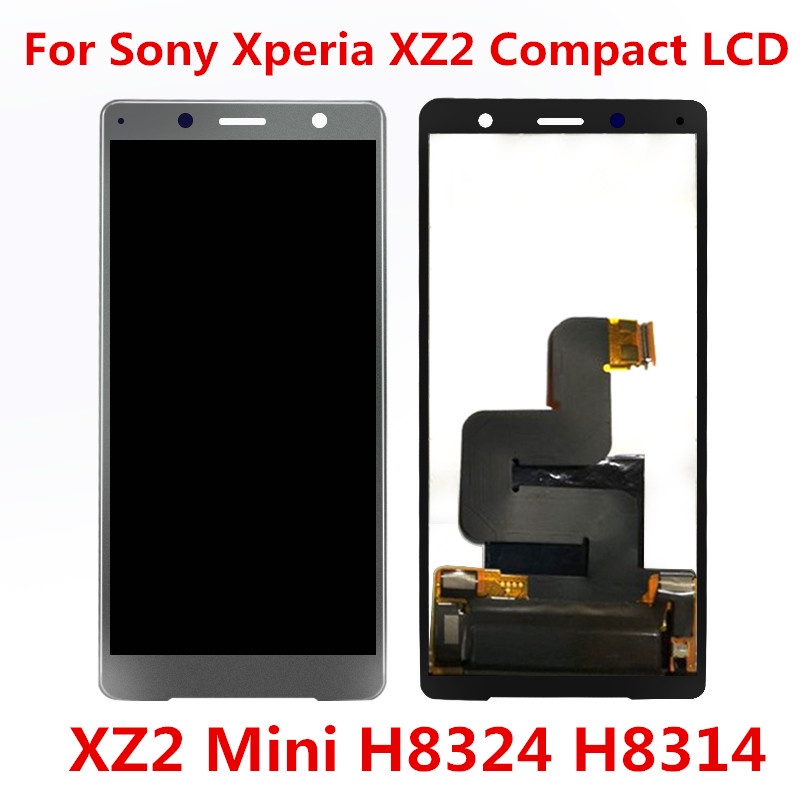 5 inch For Sony Xperia XZ2 Mini H8324 H8314LCD Display Touch Screen Digitizer Assembly Replacement For Sony XZ2 Compact