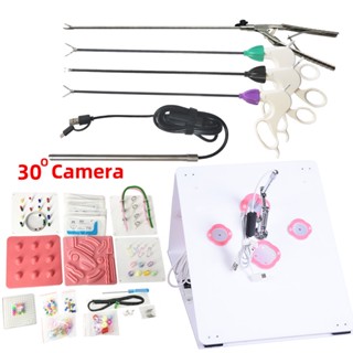 ▦┋♤Laparoscopic Simulator Surgery Simulated Training Box Equipment Laparoscopy Trainer Surgical Instrument Doctors Nurse