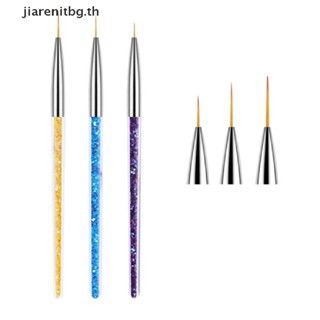 Renbg ปากกาเพ้นท์เล็บอะคริลิค UV 3 ชิ้น ต่อชุด