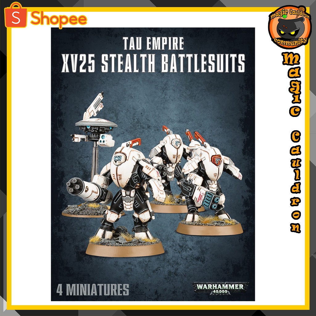 Tau Empire XV25 Stealth Battlesuits Warhammer 40000