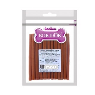 Bok Dok Chicken Stick Dog Treats Beef Flavor ขนมสุนัข ชิกเก้นสติ๊ก 5 นิ้ว (รสเนื้อ) 2x150 G (JH16B)