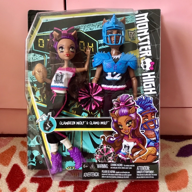 Monster High Clawdeen และ Clawd Wolf