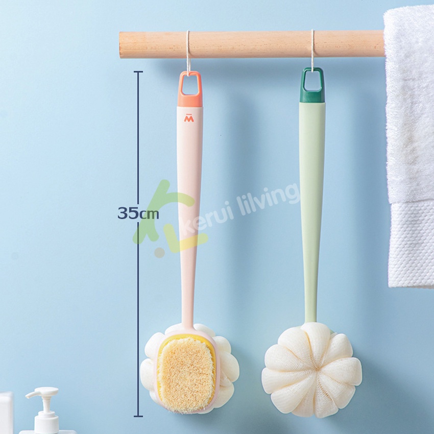 mumuso แปรงขัดผิว แปรงอาบน้ำ จัดส่งจากประเทศไทย ผิวสัมผัสนุ่ม ไม่ทำให้ระคายเคืองผิวหนังสะดวกต่อการใช้งาน - รูปที่ 6