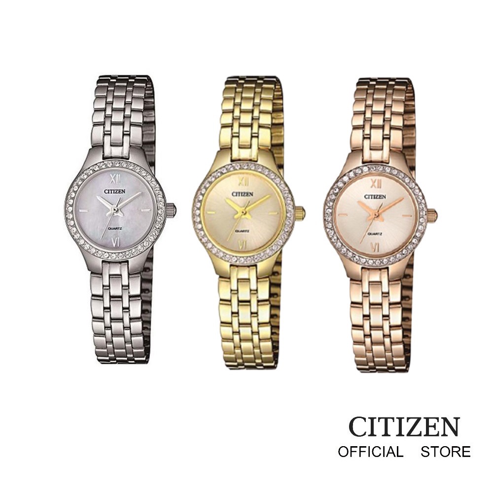 CITIZEN EJ614 Lady Watch Quartz ( นาฬิกาผู้หญิงระบบถ่าน )