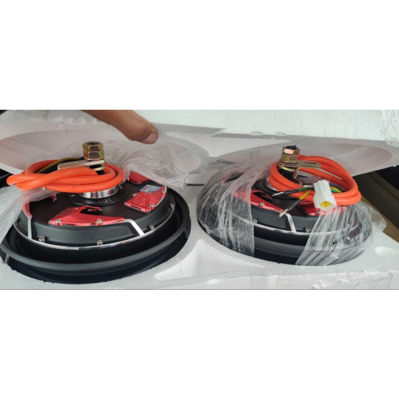 hub motor Qs motor 2000w V4 Hispeed 10/12นิ้ว ฮับมอเตอร์ จักรยานไฟฟ้า
