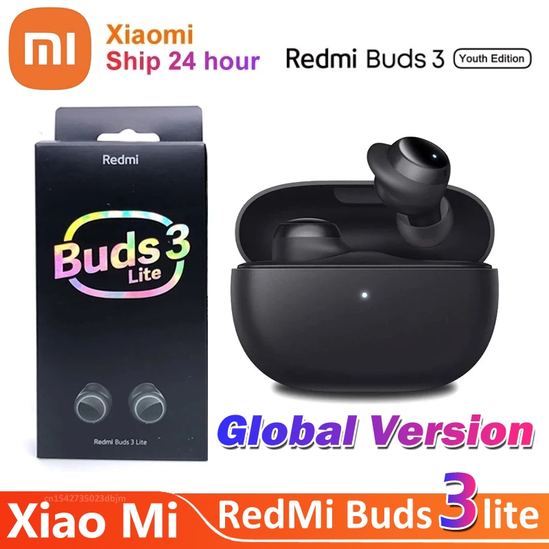 2022 New Global Version Original Xiaomi Redmi Buds 3 Lite Youth Edition Earphone Bluetooth 5.2 TWS True Wireless Touch H