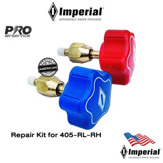 Imperial ชุดประกอบวาล์ว เปิด-ปิด  405-RL/RH Low-High  Side Repair Kit for 400 &amp; 300 Series Brass Manifolds