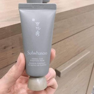 JUL02 ส่งฟรี Sulwhasoo Herbal Clay Purifying Mask 35ml  มาส์กโคลนที่ช่วยดูดสิ่งสกปรกออกจากรูขุมขน