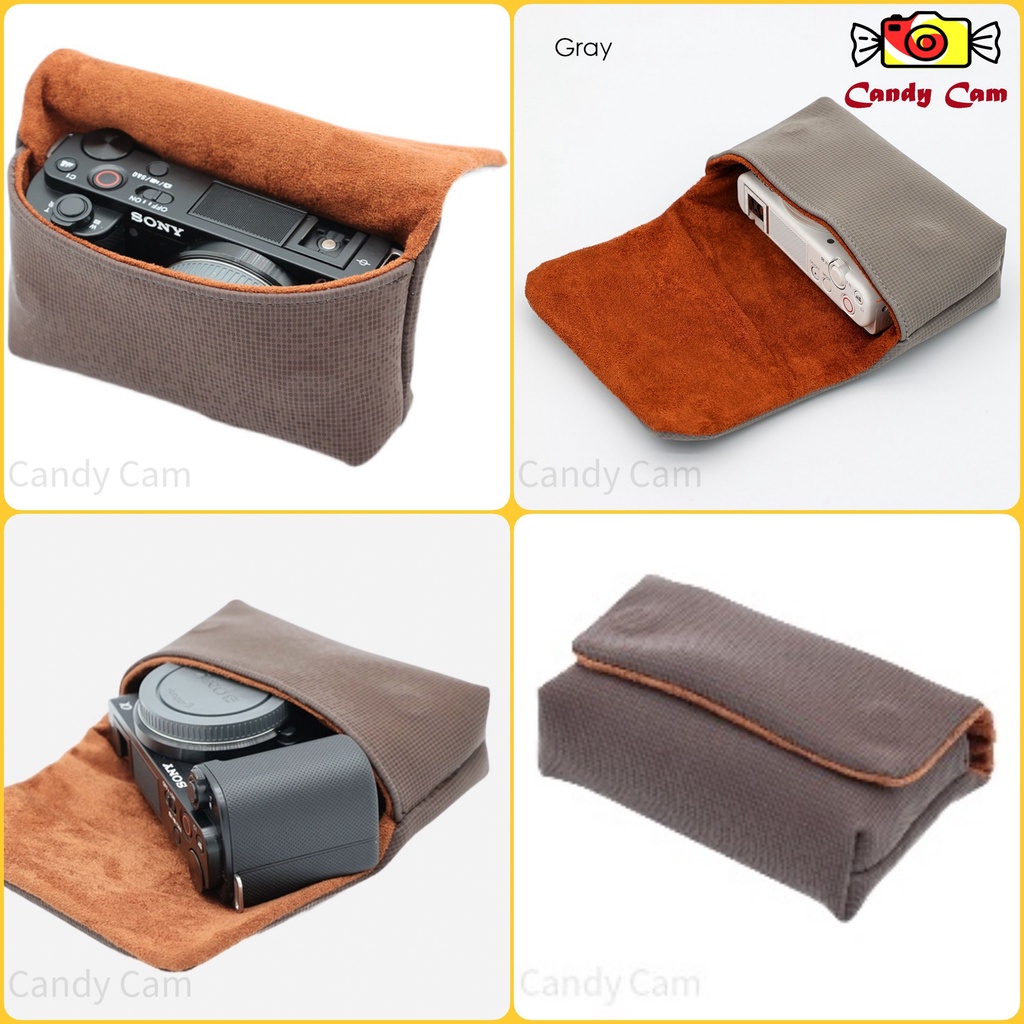 กระเป๋ากล้อง Soft case กล้องคอมแพ็ค Sony ZV1 ZV1m2 Ricoh GR3 GR4 Sony RX100 Canon G7x GR3HDF X-half