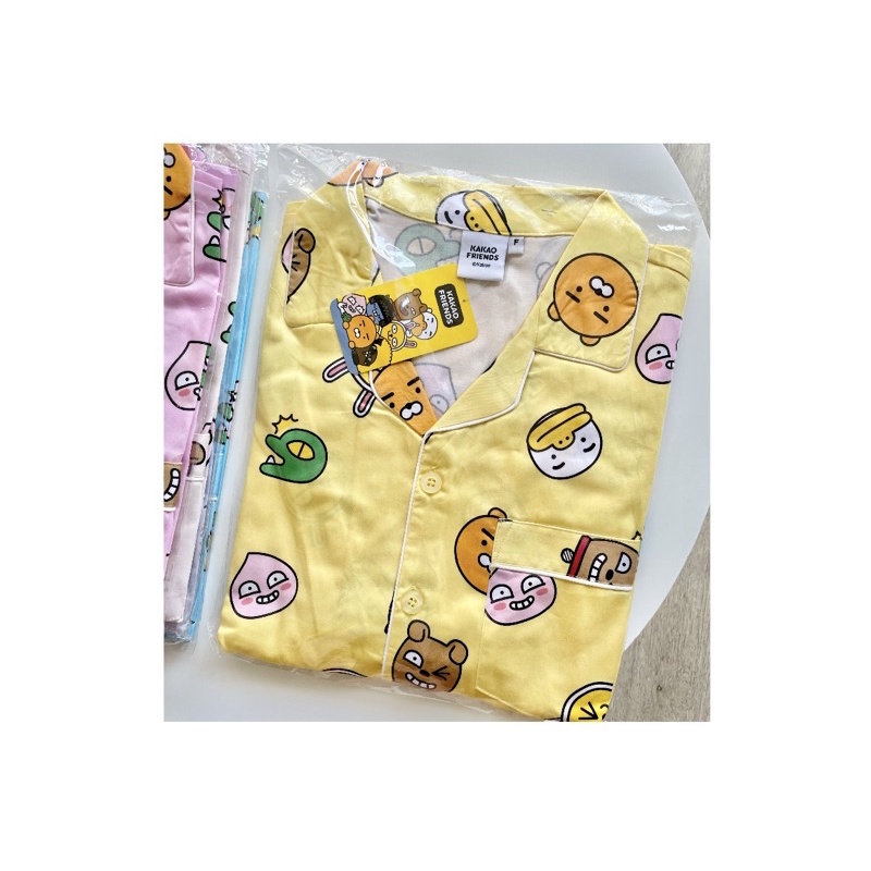 ชุดนอน kakao friends ชุดนอนไรอัน เอพีช ryan apeach พรีเมี่ยมขึ้นห้าง ...
