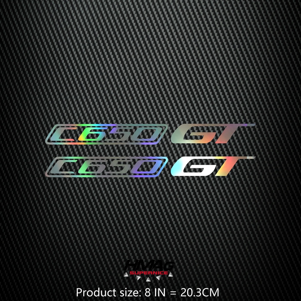 High Quality Motorcycle Reflective Laser Helmet Tank Pad Decoration Sticker Motorbike Decals 21CM 7i