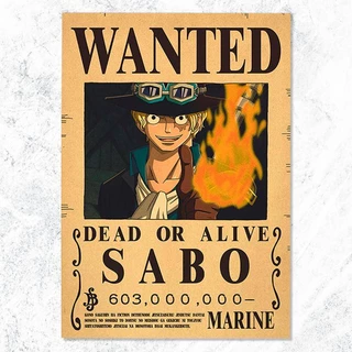 โปสเตอร์ One Piece ขนาด 28.5x42 ซม. (ขนาดกระดาษ A3) รุ่นใหม่ โปสเตอร์วันพีช ลูกเรือโจรสลัด หมวกฟาง