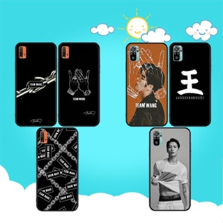 เคสโทรศัพท์มือถือแบบนิ่ม ลาย Jackson Wang Got7 A สีดํา สําหรับ Redmi Note 8 8T 8 Pro 9 9S 9 Pro 9 Pro Max 9T