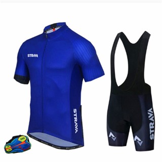 Mtbstrava ropa ciclismo Pro เสื้อกีฬาแขนสั้น ระบายอากาศ สําหรับผู้ชาย 20D