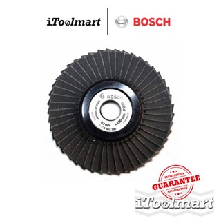 BOSCH จานทรายซ้อนหลังอ่อน P220 ขนาด 4 นิ้ว (ขัดเหล็ก)