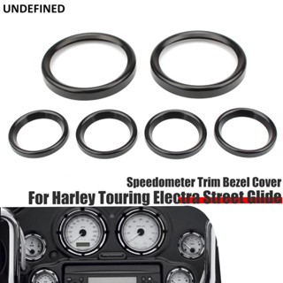 Speedometer Trim Ring Instrument Cover Burst Gauge Bezel Kits For Harley Touring Tour Electra Street Glide 96-13 Motorcy