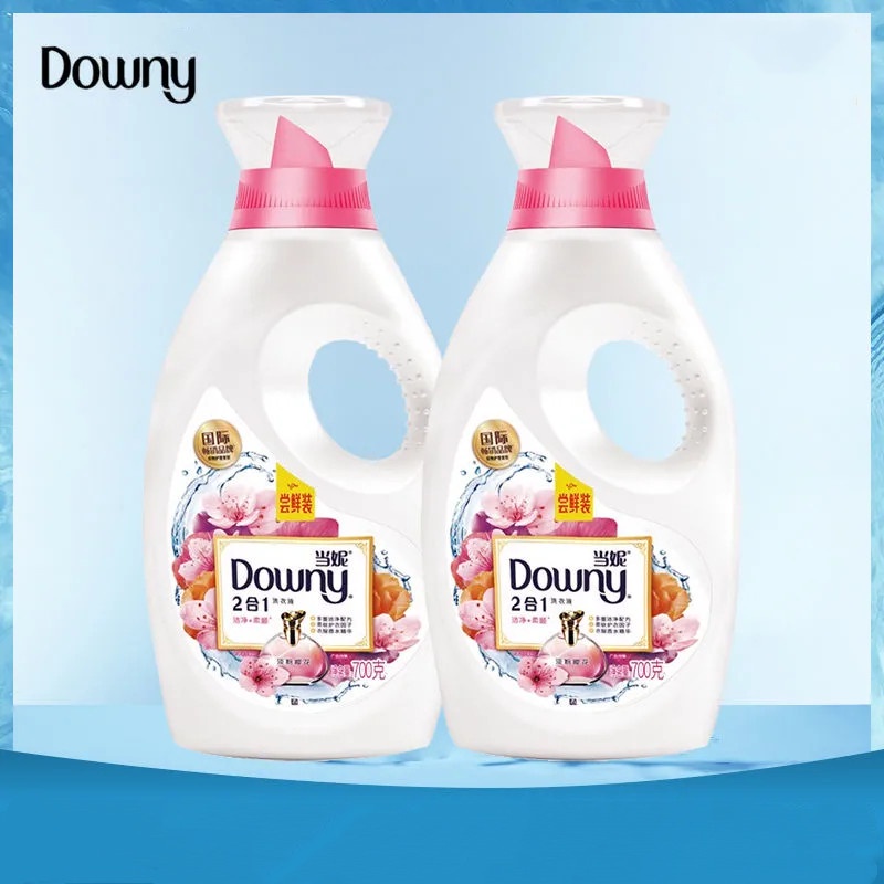 Downy🔥🌞น้ำยาซักผ้า Downy Cleansing and Smoothing Perfume (กลิ่น Pale Pink Cherry) 700G/ขวด