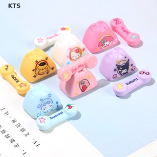 Kts โทรศัพท์บ้านตุ๊กตาเรซิ่น 3D ขนาดเล็ก diy อุปกรณ์เสริม สําหรับตกแต่งบ้านตุ๊กตา