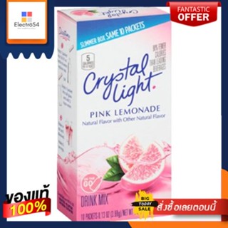 Pink Lemonade Drink Mix Crystal Light 36 G/ผสมเครื่องดื่มน้ำมะนาวสีชมพู คริสตัลไลท์ 36 GPink Lemonade Drink Mix Crystal