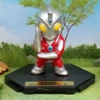 อุลตร้าแมน SD งานเก่าปี 2002 Ultraman-A ขนาด 2.5 นิ้ว มือสองสภาพสวย ของเล่นแถมจาก ปลาสวรรค์Taro