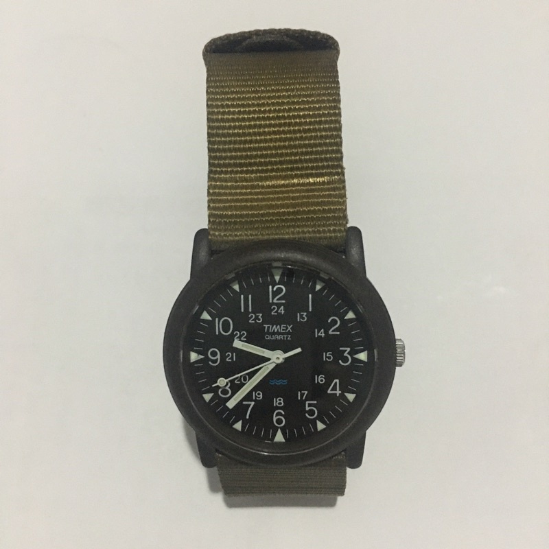 มือสอง - นาฬิกาข้อมือ Timex CR 2016 Cell Military Style Watch ของแท้