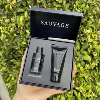 พร้อมส่ง*ของแท้* Christian Dior Sauvage EDP 10ml. + Shower Gel 20ml.