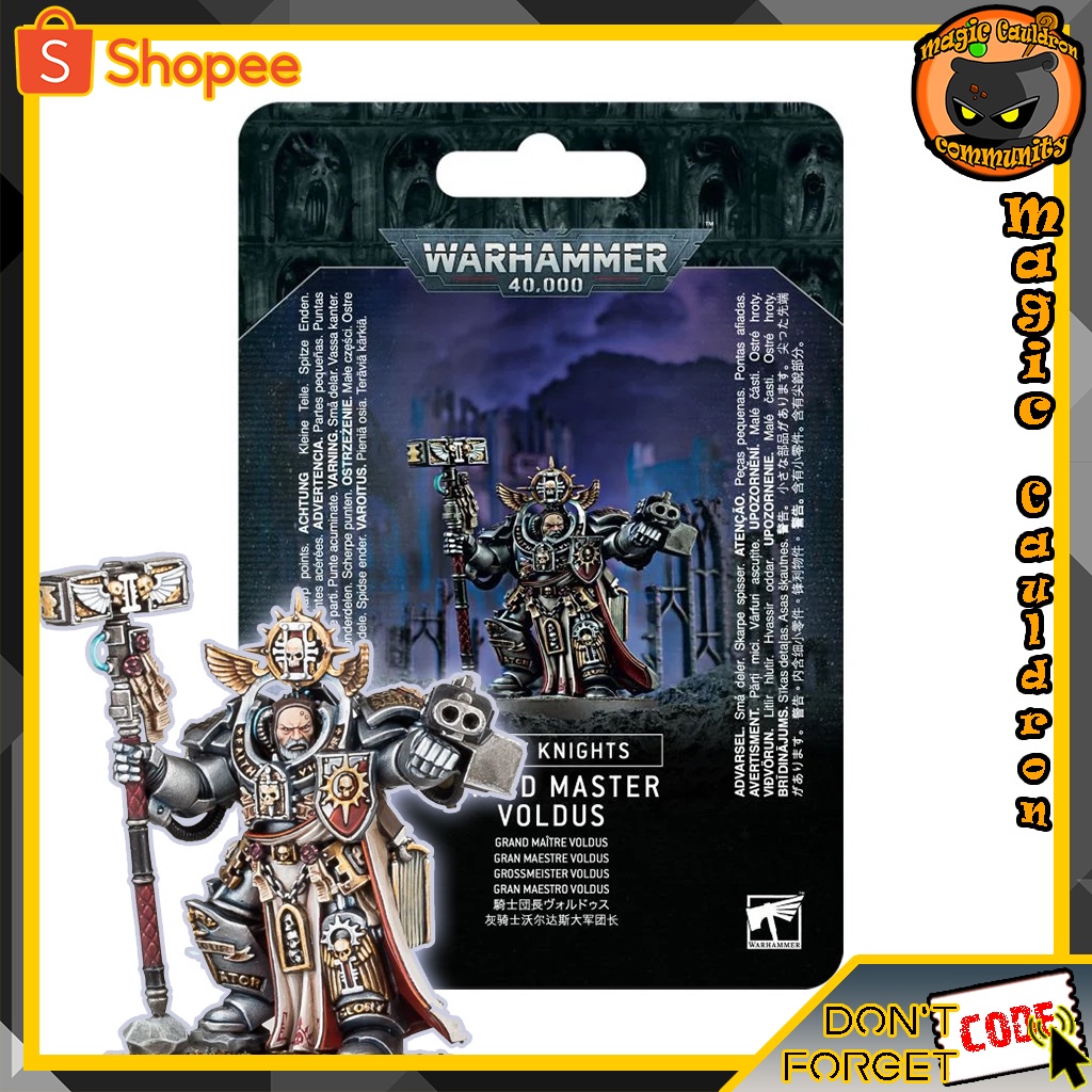 Grey Knights Grand Master Voldus Warhammer 40000