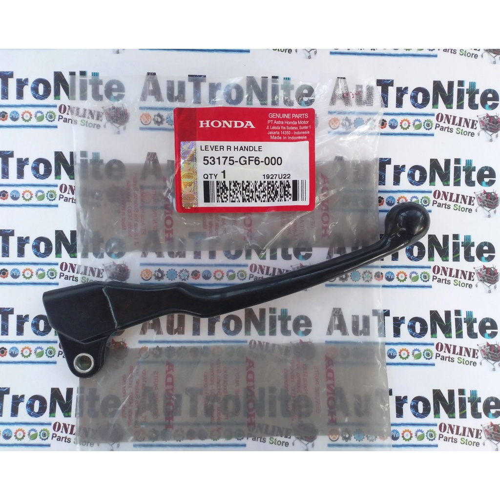Lever R พวงมาลัยขวาเบรคหน้า 53175-GF6-000 Original Honda Win 100 53175GF6000