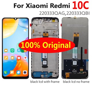 Original Best Working Glass Sensor LCD For Xiaomi Redmi 10C Display Touch Panel Screen Digitizer Assembly Pantalla with