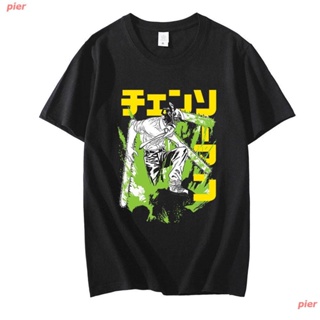 Japanese Anime เสื้อยืด ผู้หญิง ผู้ชาย สไตล์เกาหลี ดพิมพ์ลายเสื้อยืดผ้าฝ้าย คอกลม cotton ความนิยม เสื้อคู่ชายหญิง