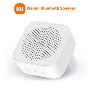 Xiaomi Mijia ของแท้ ลําโพงบลูทูธไร้สาย ควบคุม AI เบสสเตอริโอ ขนาดเล็ก แบบพกพา พร้อมไมโครโฟน HD คุณภาพการโทร