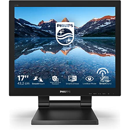 Philips Touch Screen Monitor 17" 5:4, 60Hz 1ms  172B9T/67 หน้าจอแบบสัมผัสสำหรับงาน POS, 10 Point Touch - 3 Yrs Warranty