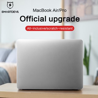 SmartDevil เคสใส แบบบางพิเศษ กันตก สําหรับโน้ตบุ๊ก For MacBookPro 14 นิ้ว 16 นิ้ว 13.6 นิ้ว Air2021