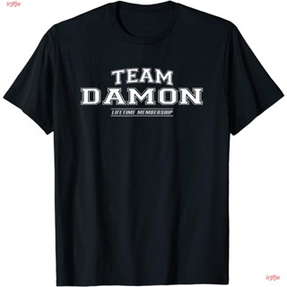 2022 Team Damon Proud Family Surname, Last Name T-Shirt เสื้อยืด ดพิมพ์ลาย ดผ้าเด้ง คอกลม cotton ความนิยม sale Unisex