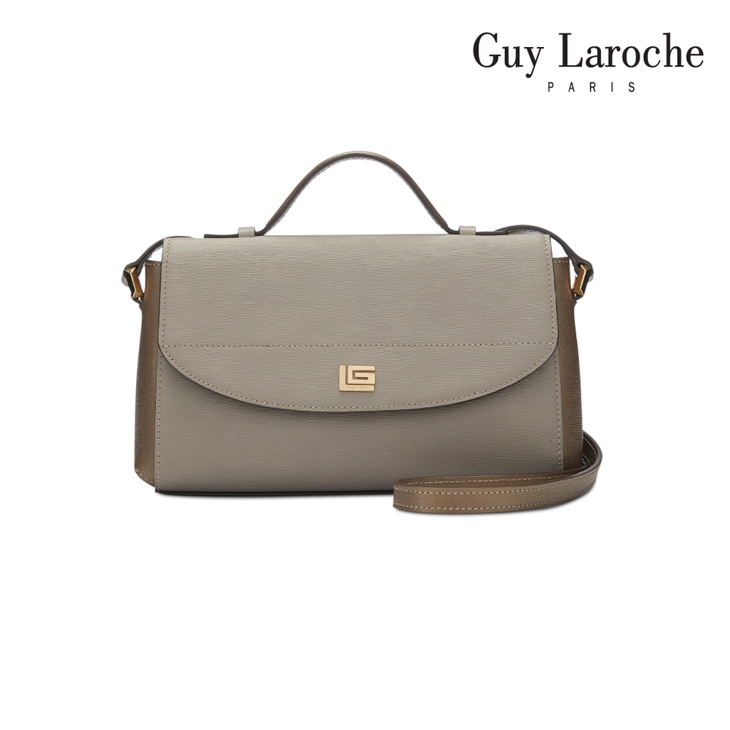 Guy Laroche กระเป๋าถือพร้อมสายสะพายยาว รุ่น MADAME - AGH0072_GY