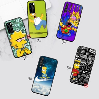 Di37 เคสโทรศัพท์มือถือนิ่ม ลาย Simpsons สําหรับ Huawei Nova 5T 4E 3 3i 2i Mate 20 10 Lite Pro