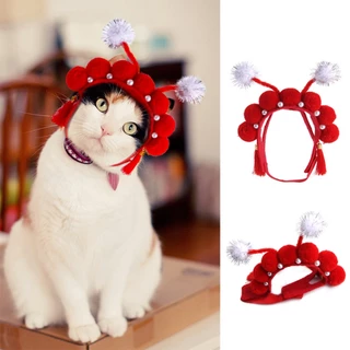 PEKO PET&CAT หมวกสัตว์เลี้ยง แฟชั่น ลายน่ารัก หมวกแมวและสุนัข คอสตูมสุดน่ารัก
