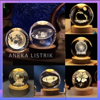 LAMPU BUAT KAMAR TIDUR LAMPU HIAS LED LAMPU HIAS KAMAR TIDUR HADIAH SPESIAL LAMPU MALAM BULAN BOLA KRISTAL