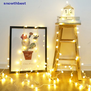 [Snowth] สายไฟหิ่งห้อย LED USB สําหรับตกแต่งงานแต่งงาน คริสต์มาส [zkm]