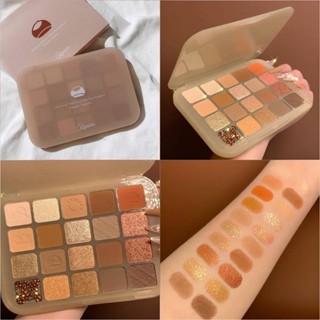 อายแชโดว์ 20 สี XIYUAN Chestnut Palette พาเหรดทาตา 20 สี โทนสีส้ม--1026