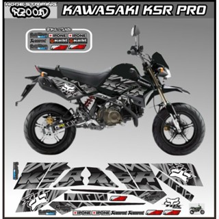 สติกเกอร์ ลาย ksr PRO KAWASKI ksr สําหรับติดตกแต่ง