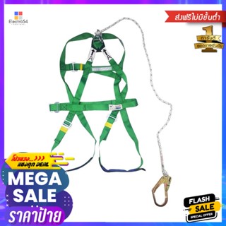 เข็มขัดนิรภัยแบบเต็มตัวพร้อมเชือกเซฟตี้เส้นเดี่ยว YAMADA FH787BFULL-BODY SAFETY HARNESS WITH ROPE YAMADA FH787B