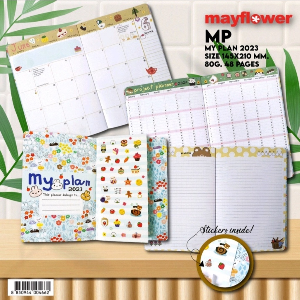 (Diary 2023) Planner สมุดแพลนเนอร์ สมุดปฏิทิน สมุดไดอารี่ สมุดบันทึก ...