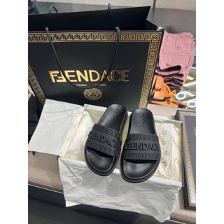 รองเท้าแตะ Fendi X Versace Original