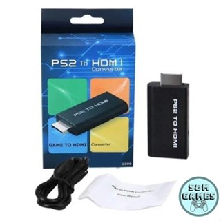 พร้อมส่ง ตัวแปลง PS2 to HDMI Converter ช่วยให้ภาพชัดขึ้น ภาพไม่เเตกจร้า PS2 HDMI ภาพชัดขึ้นกว่าสาย PS2 เป็น HDMI